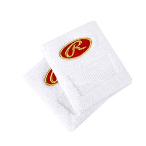 롤링스 야구 손목밴드(13A36) 화이트 2개입 보호대