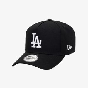 뉴에라 HW 13583794 MLB 화이트 온 블랙 LA 다저스 K프레임 볼캡 블랙