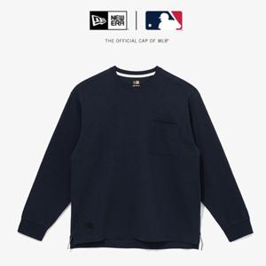 뉴에라 AP 13338573 [블랙라벨] 포켓 긴팔 티셔츠 롱슬리브 네이비