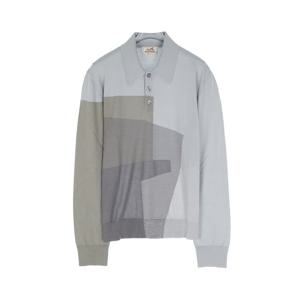 [엘러브] 에르메스 롱슬리브 남성 폴로셔츠 M 4HA1073