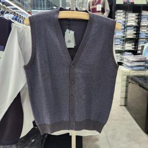 엘르옴므 sh06 엘르옴므 니트 오픈브이조끼 TBDFR6516 TBDFR6516