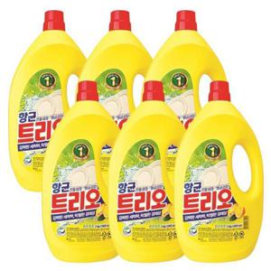 애경 트리오 향균 주방세제 2kg 6개