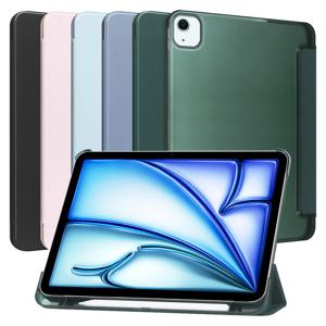 아이패드에어4 5 6 7세대 11 (M2/M3) 애플펜슬 수납 투명 하드 커버 케이스 IF-98