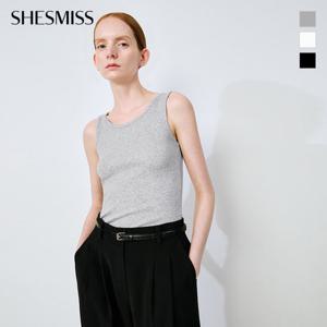 [쉬즈미스] 슬림 슬리브리스 티셔츠_SAJTSO22030