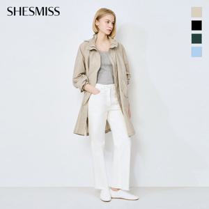 [쉬즈미스] 하이넥 후드 래글런 롱 점퍼_SSWJPO21010