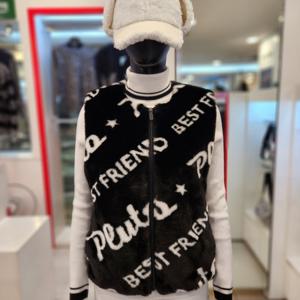 [디즈니골프]DN8LJV038 여성 겨울 인조퍼 방풍 베스트