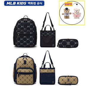 [MLB키즈] JD 자카드 모노그램 3PCS 책가방 세트 (7ABKMD35N)