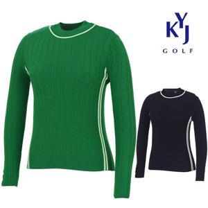 봄가을 골지 모크넥 니트 슬림 스웨터 여성 골프 니트DOFLNT42