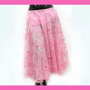 패션] BDS1101 무늬A형밸리스커트 공단후리아 밸리 치마바지 테