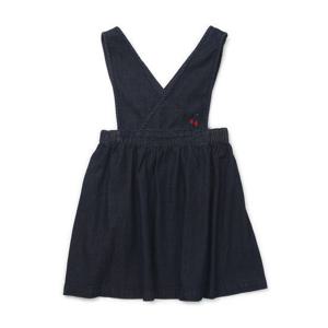 [래핑차일드]데님 오버롤 원피스 (84B19-501-70)