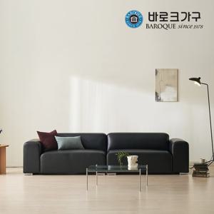 바로크가구 베르니 인조가죽 소파 4인용