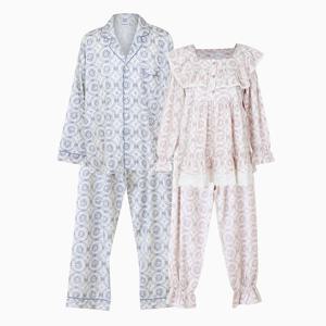 바풀 LL44074-53 커플잠옷 모달코튼 파자마 투피스 부부 남성 여