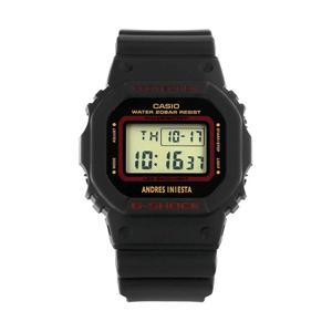 지샥 DW-5600AI-1DR 스포츠 이니에스타 콜라보 남성 우레탄시계