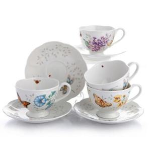 [레녹스]버터플라이메도우 커피잔 4인조 세트(랜덤)