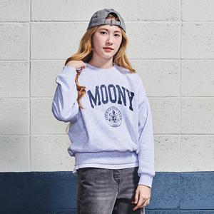 [에꼴리에] 여자 겨울이월 노기모 크랙나염 맨투맨티(24D0481)