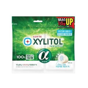 롯데 자일리톨 알파 오리지날 트윈리필 102gx12개(반박스)