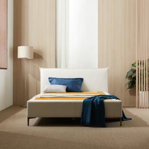 백만장자돌침대 [온열침대] 현대의료기 심플리체 패브릭 퀸 황토흙 흙침대