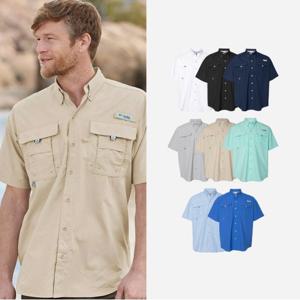 컬럼비아 바하마 반팔 셔츠 남방 등산 낚시 212464