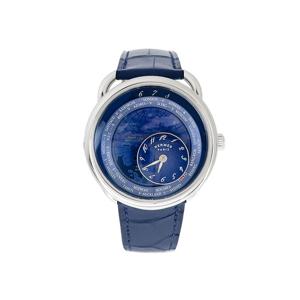 [엘러브] 에르메스 아쏘 르 땅 보야쥬 라지모델 스틸 4HA0973