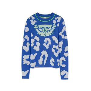 [엘러브] 새상품 에르메스 정글 러브 풀오버 36 블루 4HA0705