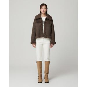 플라스틱아일랜드  (PQ4MZ081) 집업 무스탕 점퍼