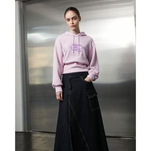 [에고이스트]레터링 자수 포인트 후드 TS (EQ1CL169)