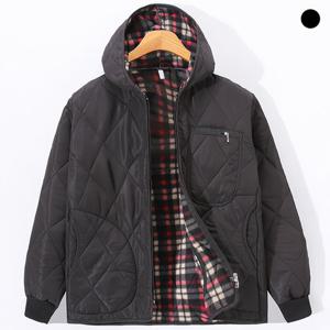 [후앙스] 기모 안감 후드 방한 깔깔이 패딩 점퍼 SDPD8459