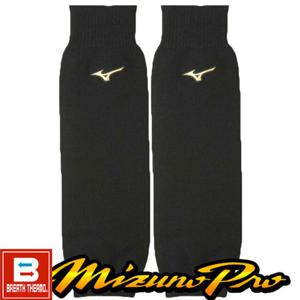 [미즈노]미즈노 야구 프로 레그 워머 [검] 12JYBU0109BK D2411