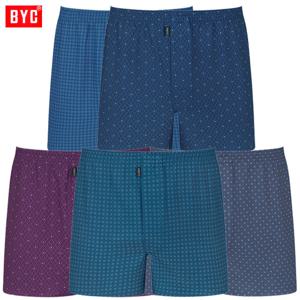 BYC30수코튼데일리앞옆트임트렁크팬티5매MCG5018