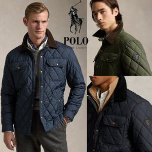 폴로 랄프로렌 13925510 남자 발수 퀼팅 보온 자켓