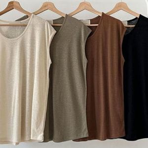 린넨 나시티 캡소매 307P716S 빅사이즈