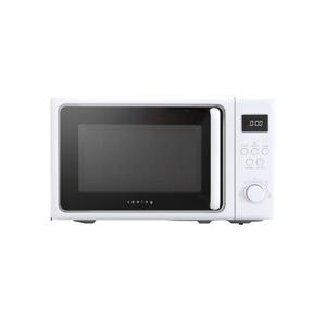 쿠잉 레트로 전자레인지 20L 화이트 MM-E20RWHC