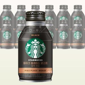 스타벅스 파이크플레이스 로스트블랙 275ml x 12캔