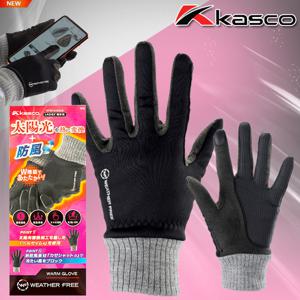 [카스코] 25년 웨더프리 방한 겨울 골프장갑[여성][양손착용]