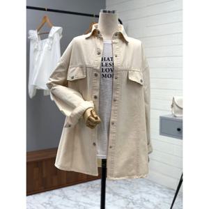 [애티쉬]더블포켓 루즈핏자켓 BJK1R350_OD