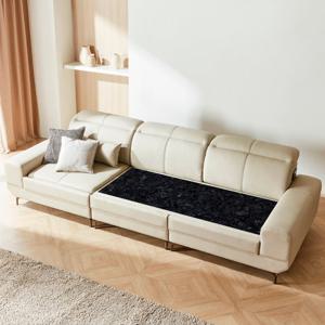 세디아 4인 천연 가죽 블루펄 돌소파 카우치 GS