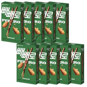 롯데 아몬드 빼빼로 37g x 10개