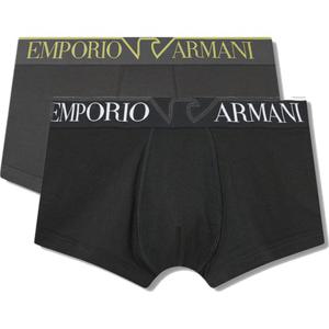 [엠포리오 아르마니 언더웨어]메가로고 코튼 드로즈 2종세트(0814312029-027)