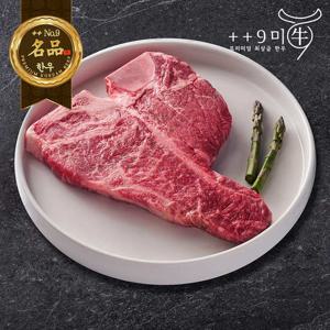 [구미우] 1++ 9등급 한우 티본 스테이크 500g