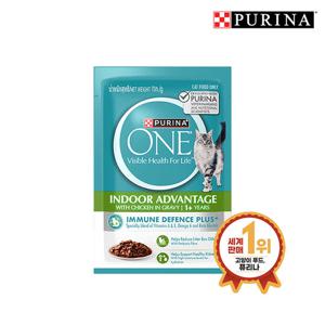 퓨리나 원 캣 습식 인도어 70g