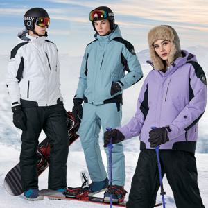 푸조 남성 여성 스키복 보드복 자켓 상의+바지 하의 세트 836913