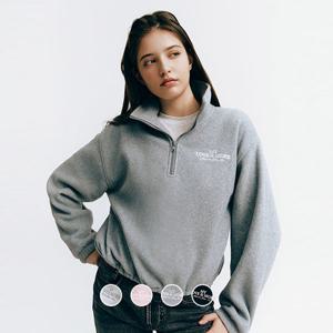 [지오다노/본사] 324920 여 플리스 하프 집업 풀오버