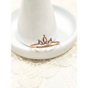 미니골드 14k 럭키타임 왕관 반지 RTRM4090