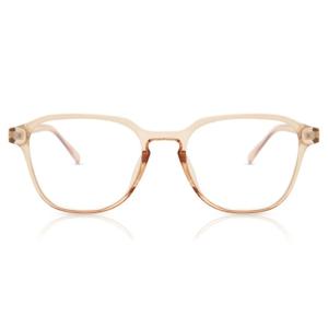 풀 림 스퀘어 투명 누드 핑크 스마트바이 컬렉션 노윈 G30021 C7 패션 남녀공용 안경