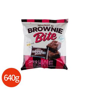 오리온 마켓오 브라우니 바이트 640g