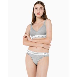 [캘빈클라인언더웨어]여성 아이콘 코튼 모달 스쿱백 브라팬티세트 3종택1-QF5490-001-020-100