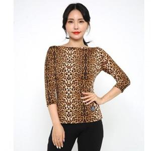 LDT26200 호피입술티 술 여성 성인 라틴댄스 탱고 시즌 원피스