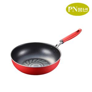 PN풍년 코팅 궁중팬 26cm / 샤르텐다이아몬드 무쇠 웍 튀김냄비
