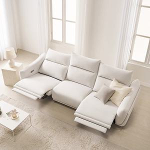 슬립스토아 블랑 자동 리클라이너 패브릭 4인 소파