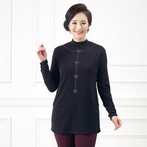 [마담엘레강스] 비키 코사지 와이어 카라 블라우스 K171BL01